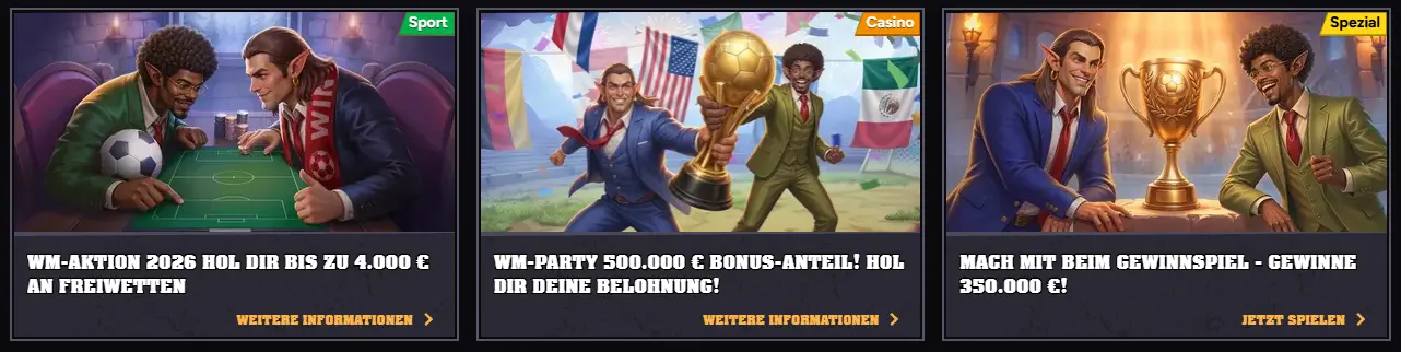 Wintino aktionen